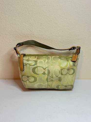 Coach y2k handbag green - Gem