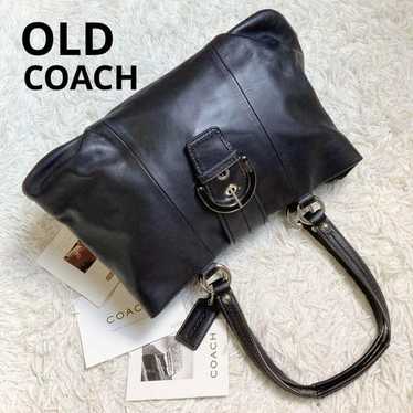 極美品 vintage coach old mini Boston soho Coach signature soho boston - Gem