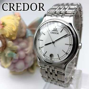 美品✨　SEIKO CREDOR 腕時計 9572-6000 オルディネール Available Credor 9572 - 6000 Blue dial from September 1993
