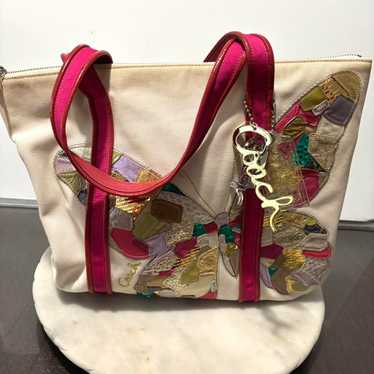 バッグ Coach Poppy Patchwork Butterfly Toto Bag Coach Poppy Patchwork Butterfly Toto Bag - メルカリ