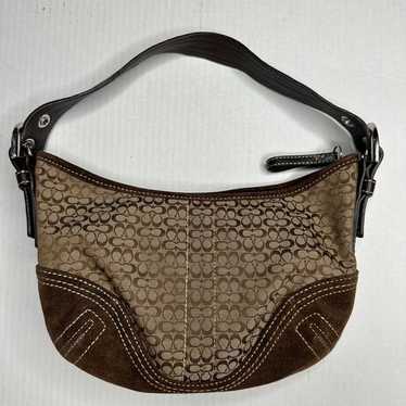 バッグ Coach Soho Hobo Suede Leather Shoulder Rare vintage Coach Soho Hobo Leather Shoulder Bag | eBay