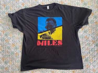 ジャズ アーティスト XL ブラック フェード ビンテージ　マイルスデイヴィス ジャズ アーティスト XL ブラック フェード ビンテージ マイルス