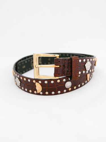 Versace 90s vintage belt - Gem