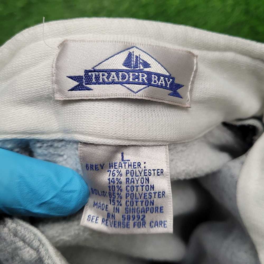 Trader Bay VTG 80s Trader Bay Colorblock Boxy Cro… - image 11