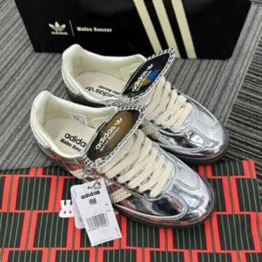 靴 wales Bonner adidas silver 24cm samba Adidas x Wales Bonner Samba Sneakers | Silver | FARFETCH