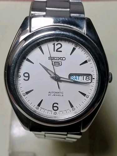 SEIKO 5 自動巻 7s26 0060 セイコーファイ。 SEIKO 5 セイコー 7S26-0060 自動巻き ブラック 稼働品 現状品