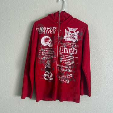 Hysteric glamour zip hoodie - Gem