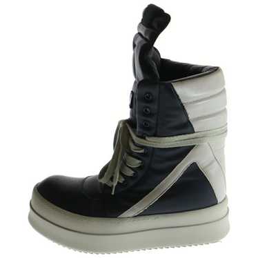 靴 Rick Owens geo basket 41 geobasket-in-black-milk-men-s-