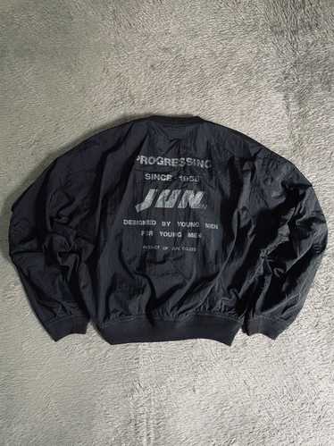 JUN MEN 70s 80s 刺繍ボンバージャケット　アーカイブ　ヴィンテージ JUN MEN 70s 80s 刺繍ボンバージャケット アーカイブ ヴィンテージ