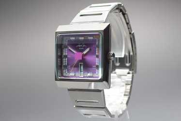 [鑑定済] セイコー ALBA AKA V733-5A40 アルバ アカ 腕時計 SEIKO ALBA AKA V733-5A40 90's Quartz Watch セイコー アルバ