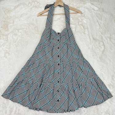 y2k❤️ BURBERRY BLUE LABEL ホルターネックトップス 即決 BURBERRY バーバリー ブルーレーベル ホルターネック