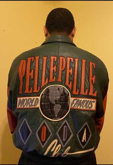 marc buchanan pelle pelle レザージャケット Pelle Pelle Men's Marc Buchanan Collectors Series 40th
