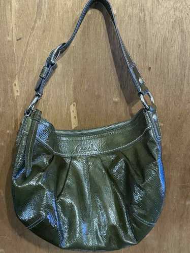Vintage coach leather green - Gem