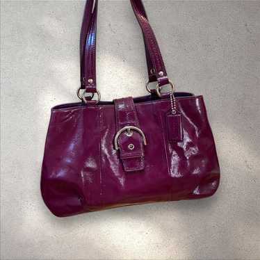 Coach purple leather vintage - Gem