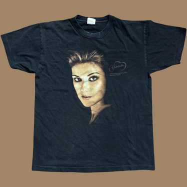 90s vintage CELINE DION シングルステッチツアーTシャツ Vintage 90s celine dion - Gem