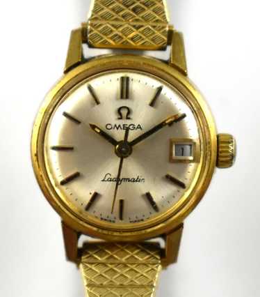 【極希少】OMEGA Ladymatic Cal.455 K18金無垢 オメガ/レディマティック/キャップゴールド/アイボリーダイヤル
