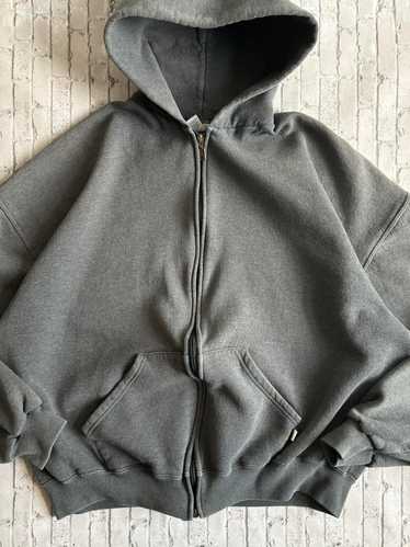 faded russell hoodie - Gem