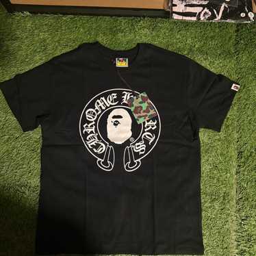 APE BAPE KAWS CHROME HEARTS tシャツ APE BAPE KAWS CHROME HEARTS tee tシャツ L