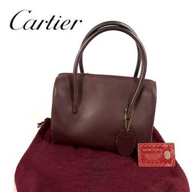 Cartier boston bag leather - Gem
