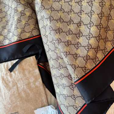 グッチ スカーフ bee ブラック GUCCI グッチ スカーフ ネックボウ GG Bee シルク ブラック