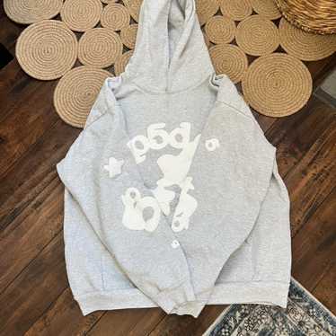 スケートボード Sp5der Spider worldwide set-gray Sp5der VVS Hoodie Heather Grey Men's - SS25 - US
