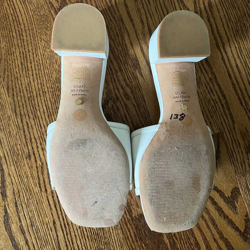 Stuart Weitzman Cayman Block Slides (8.5) | Used,… - image 6