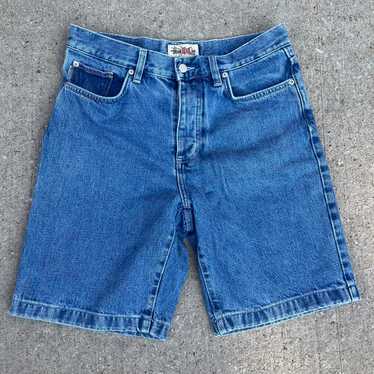 【USA製】stussy denim shorts 90s Vintage Deadstock 90s Big Ol Jens New Stussy Made In USA