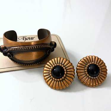 Epic True Vintage 1970s Bohemian Statement Set Cu… - image 1