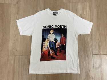 HYSTERIC GLAMOUR SONIC YOUTH Tシャツ L HYSTERIC GLAMOUR]SONIC YOUTH/OCT 1991 AT TYO Tシャツ/WHITE