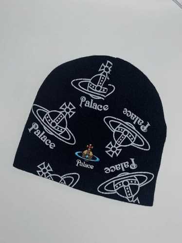 帽子 Palace x Vivienne Westwood Beanie Black Palace Vivienne Westwood Jersey Beanie Black - Palace