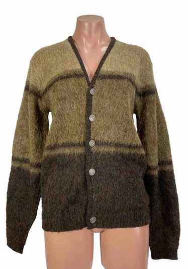 60s fuzzy mohair cardigan - Gem