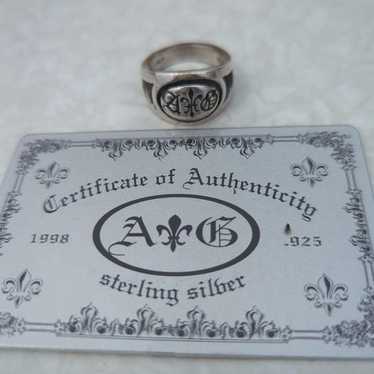 【ラスト1点】A&G Ring Symbolized Pendant Rings – A&G Rock