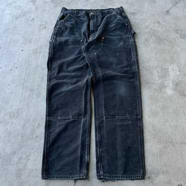 パンツ 70s vintage USA carhartt double knee 34 Vintage Carhartt Double Knee Pants - Gem
