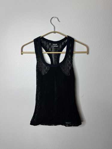 トップス D&G BEACHWEAR 2000s Pile Tank Top Vintage D&G Tank Top by Dolce Gabbana - XS - Etsy