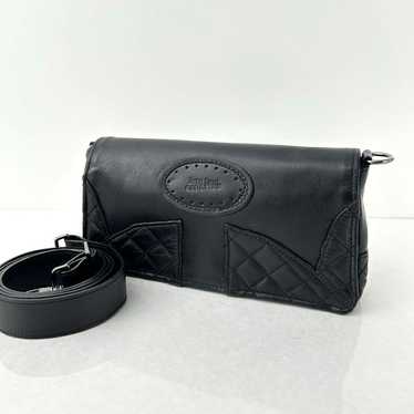 バッグ Jean Paul GAULTIER shoulder bag black JEAN PAUL GAULTIER LEATHER SHOULDER BAG ❌SOLD/ĐÃ BÁN