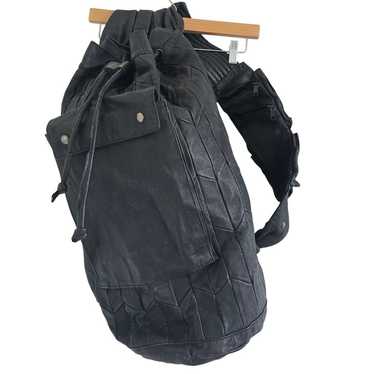 JOPEJ ジョペジ リュックサック 黒 オールレザー ブラック ビンテージ JOPEJ ジョペジ リュックサック 黒 オールレザー ブラック