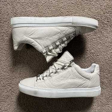 balenciaga arena ホワイト 28.0 white-leather-arena-balenciaga