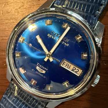 CITIZEN 7STAR Deluxe 自動巻　腕時計 25 JEWELS Citizen Seven Star Deluxe – My Retro Watches