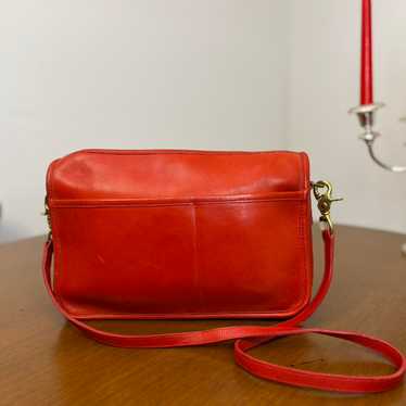 バッグ 1085 Vintage Coach Shoulderbag Red 1085 Vintage Coach Shoulder Bag Red From Japan | eBay