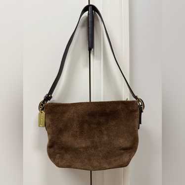 Vintage coach suede mini - Gem