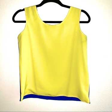 Unbranded Color Block Reversible Tank Top Y2k Blo… - image 1