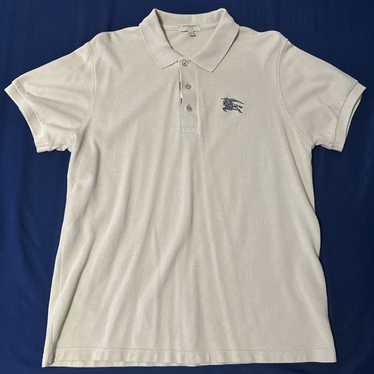 Vintage burberry logo polo - Gem