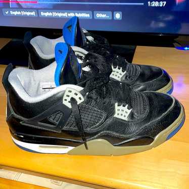 シューズ(男性用) Air Jordan4 Retro Motorsports Alternate Buy Air Jordan 4 Retro 'Motorsports Alternate' - 308497 006