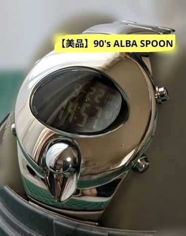 セイコーアルバスプーンw620 楽天市場】セイコー SEIKO アルバ スプーン デジタル 腕時計