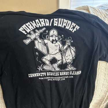 実物　REAR VIEW TEE Mサイズ fog frwd forward 実物 REAR VIEW TEE Mサイズ fog frwd forward 実物 REAR VIEW