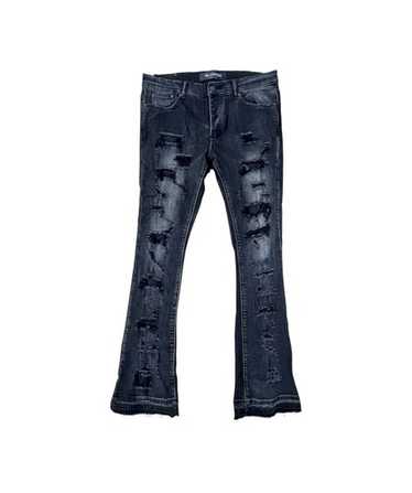 VALABASAS ブーツカットデニム 30サイズ JET BLACK新品 VALABASAS ブーツカットデニム 30サイズ JET BLACK新品