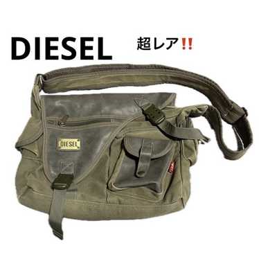 Diesel 00s archive military shoulder y2k Diesel y2k one