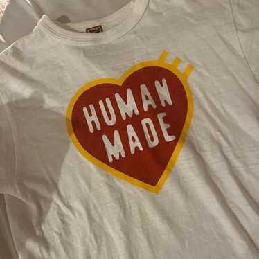 HUMAN MADE ハートロゴ Tシャツ HUMAN MADE(ヒューマンメード) ハート ロゴ Tシャツ ホワイト