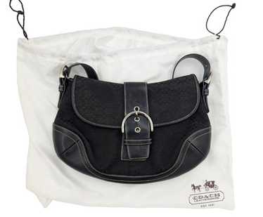 バッグ coach leather soho hand bag black Coach Black Soho Pleated Leather Tote #F13742 Shoulder Bag