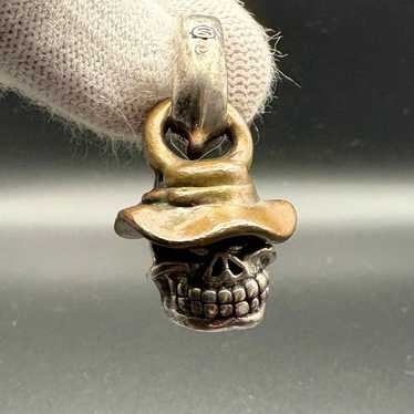 アクセサリー STARLINGEAR Mini Skeleton Pendant Starlingear Micro Skull Pendant Sterling Silver Top Only